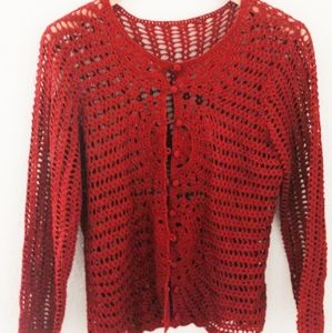 Vintage Red Sweater
